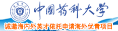 粗大进入爽歪歪中国药科大学诚邀海内外英才依托申请海外优青项目